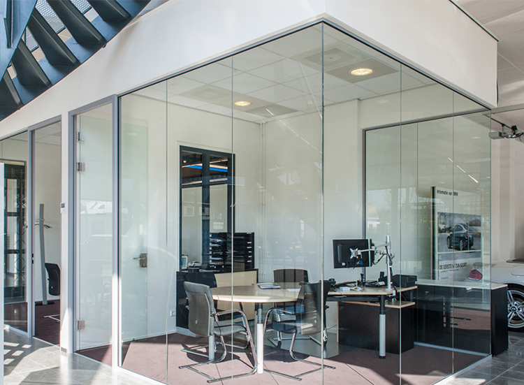 全景單玻隔斷 全景單玻隔斷